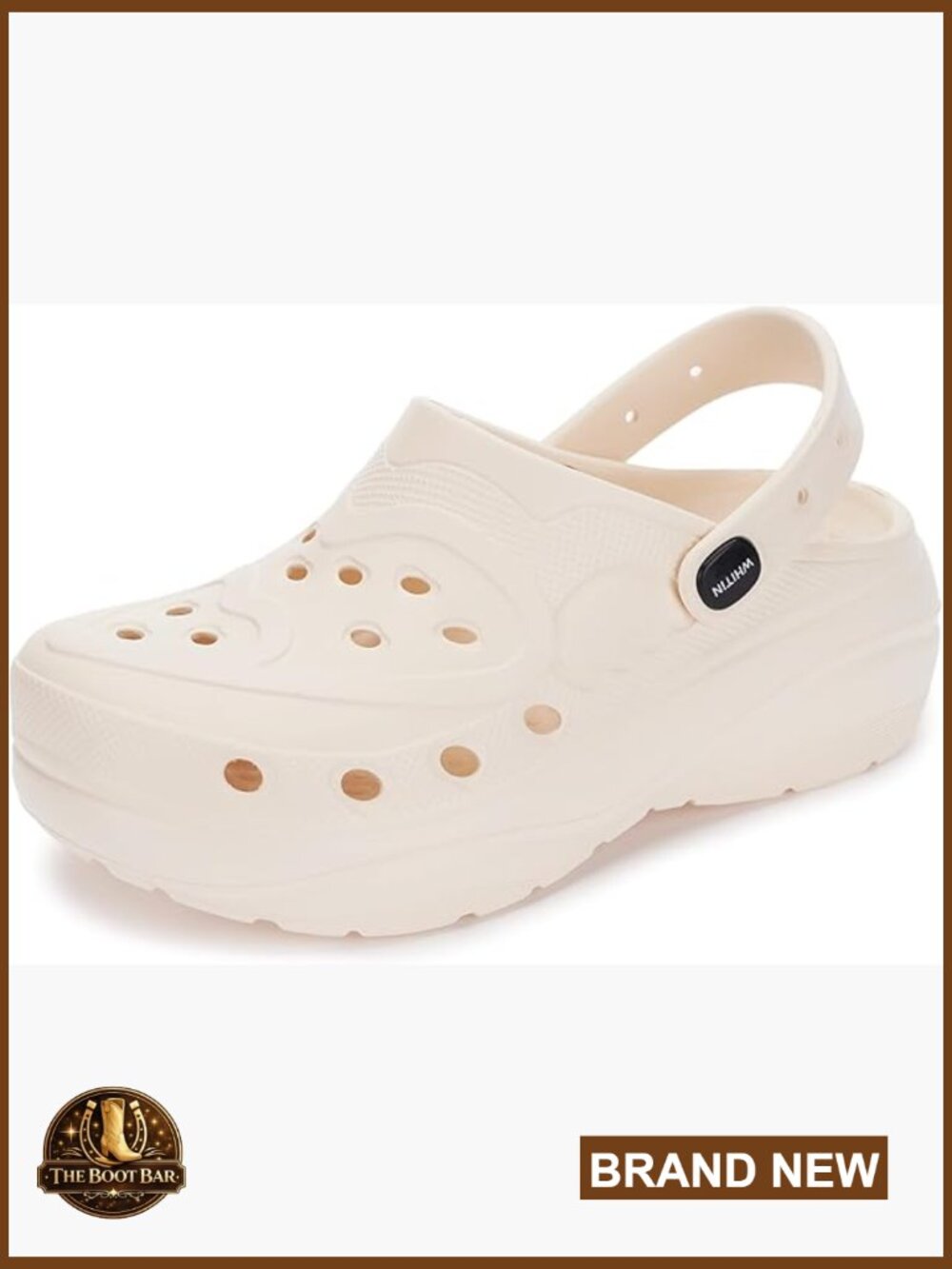 Thick Sole Cushioned Garden Clogs - Arch Support, Slip On